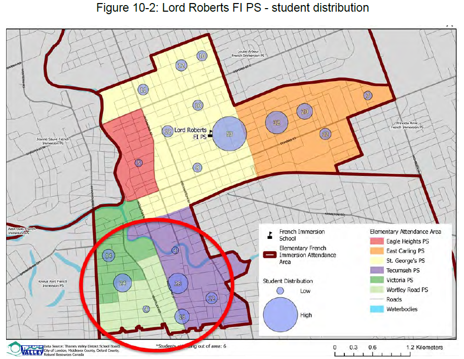 Figure 10-2: Lord Roberts FI PS - Student Distribution