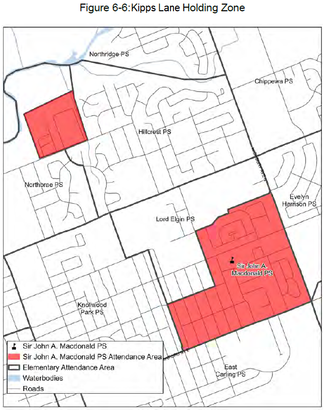 Figure 6-6: Kipps Lane Holding Zone