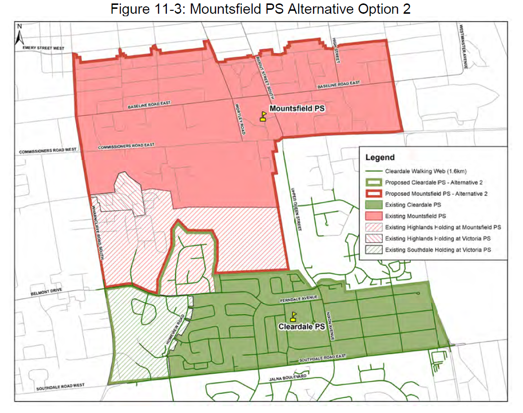 Figure 11-3: Mounstfield PS Alternative Option 2